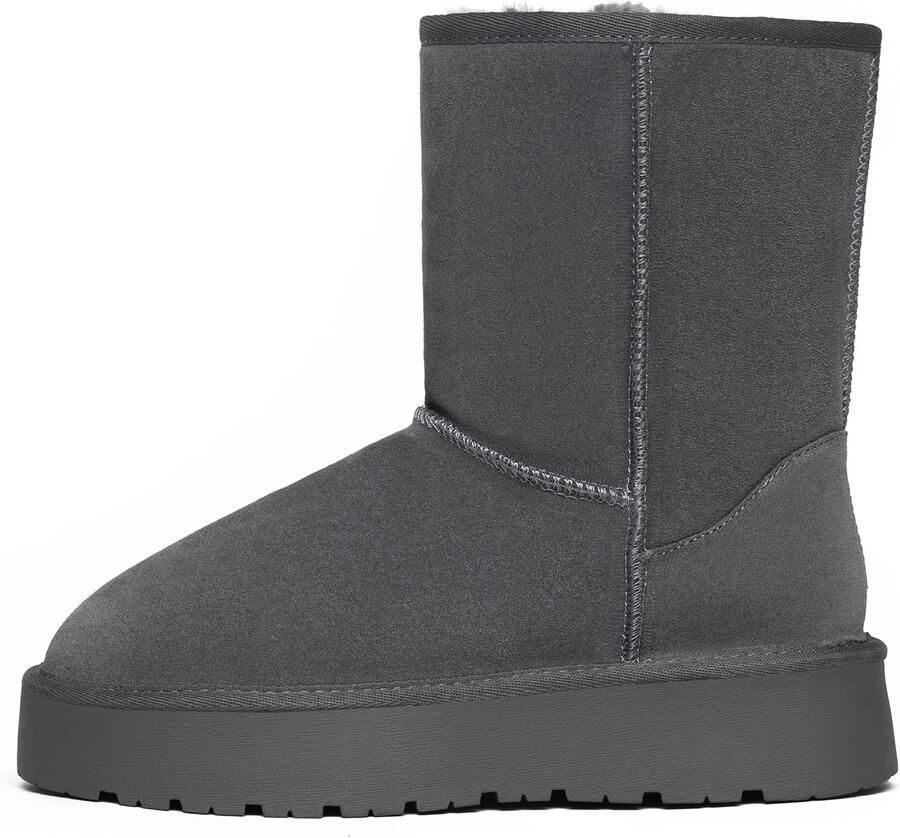 Gooce Boots 'FAIRFIELD' donkergrijs