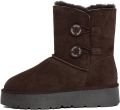 Gooce Boots 'Hubbard' chocoladebruin - Chocoladebruin