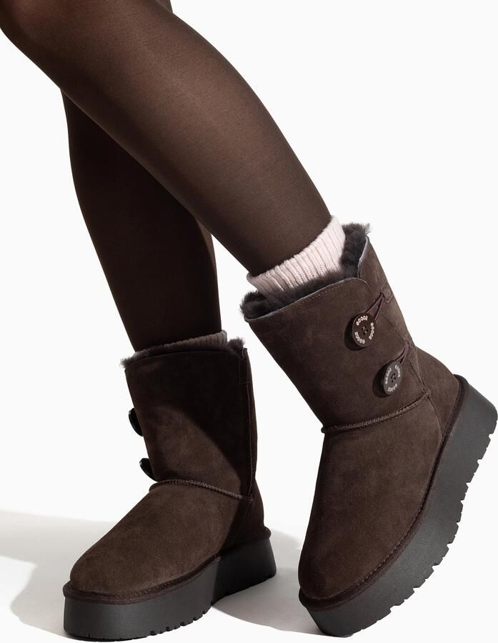 Gooce Boots 'Hubbard' chocoladebruin - Foto 6