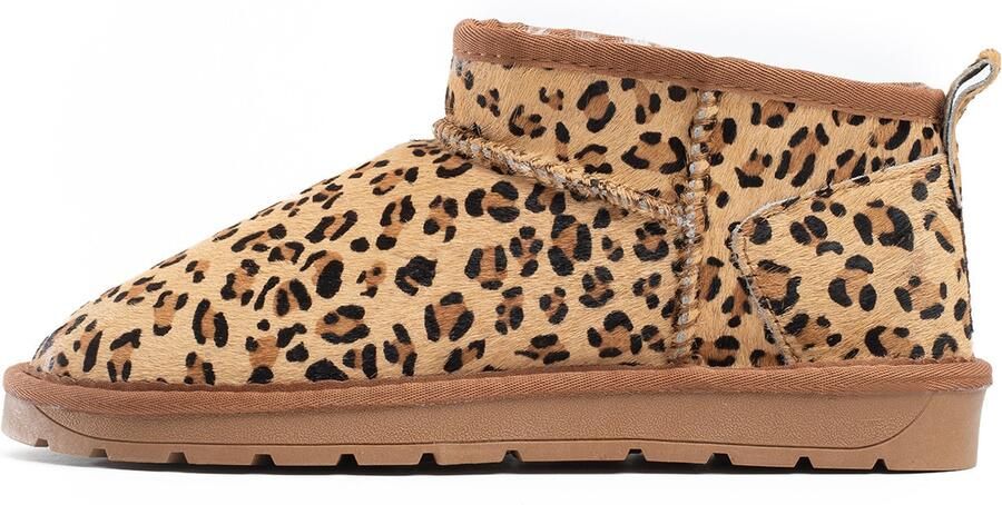 Gooce Boots 'Mindy' beige lichtbruin zwart