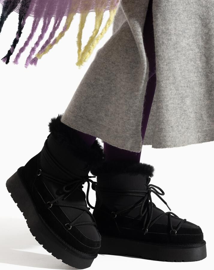 Gooce Boots 'Warm' antraciet zwart - Foto 4
