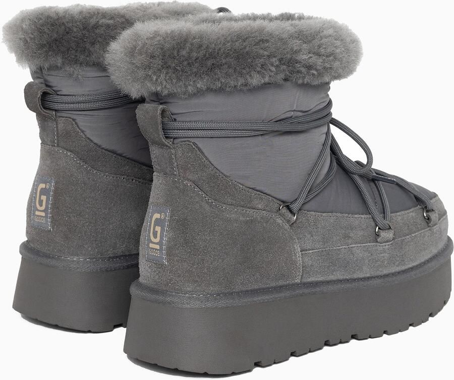 Gooce Boots 'Warm' rookgrijs donkergrijs - Foto 2