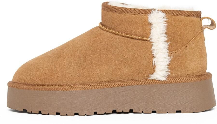 Gooce Boots 'Wizz' kastanjebruin