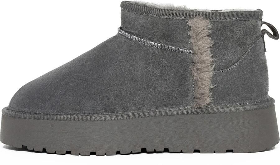 Gooce Boots 'Wizz' taupe donkergrijs