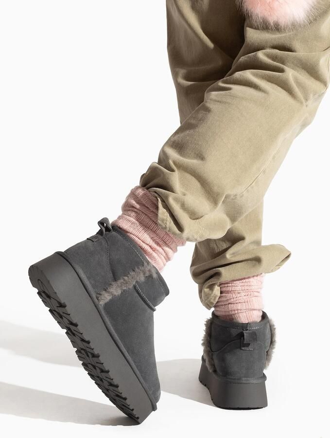 Gooce Boots 'Wizz' taupe donkergrijs - Foto 3