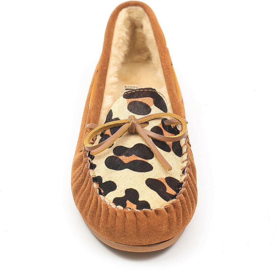 Gooce Instappers 'Hanes' beige camel zwart - Foto 2