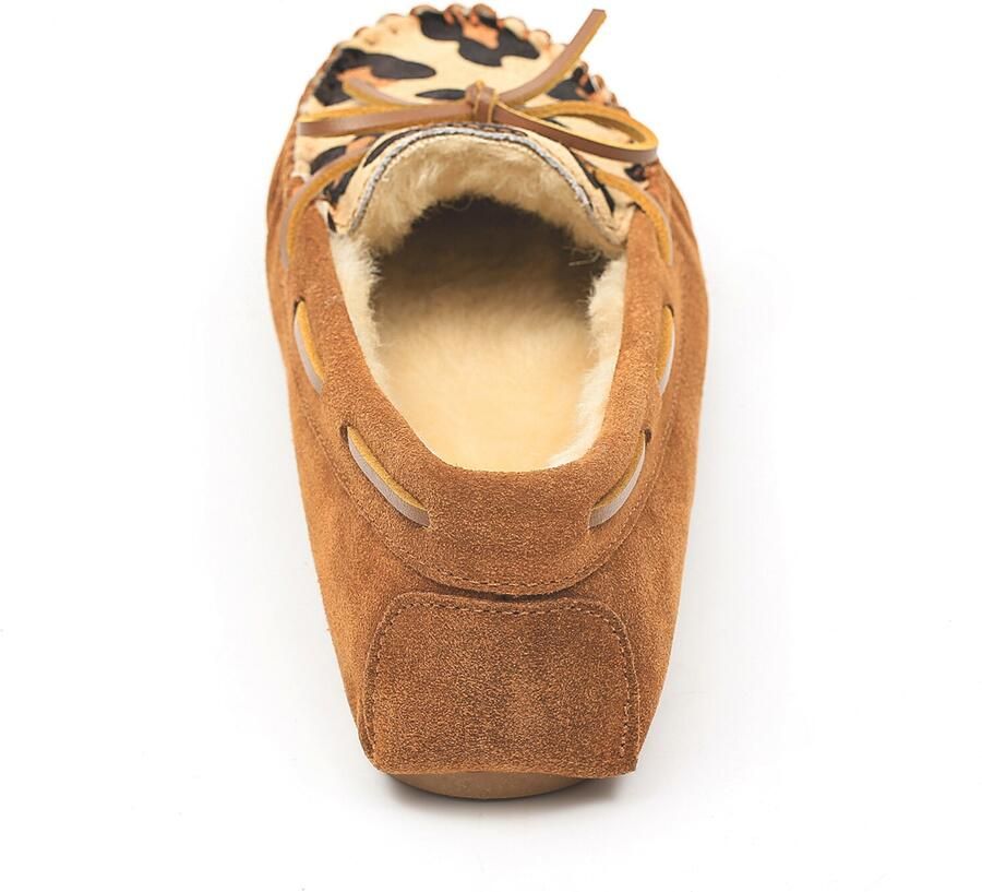 Gooce Instappers 'Hanes' beige camel zwart - Foto 3