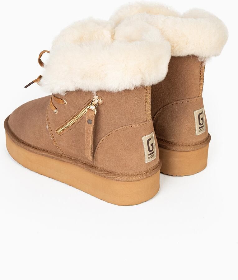 Gooce Snowboots 'Agarita' beige lichtbruin - Foto 5
