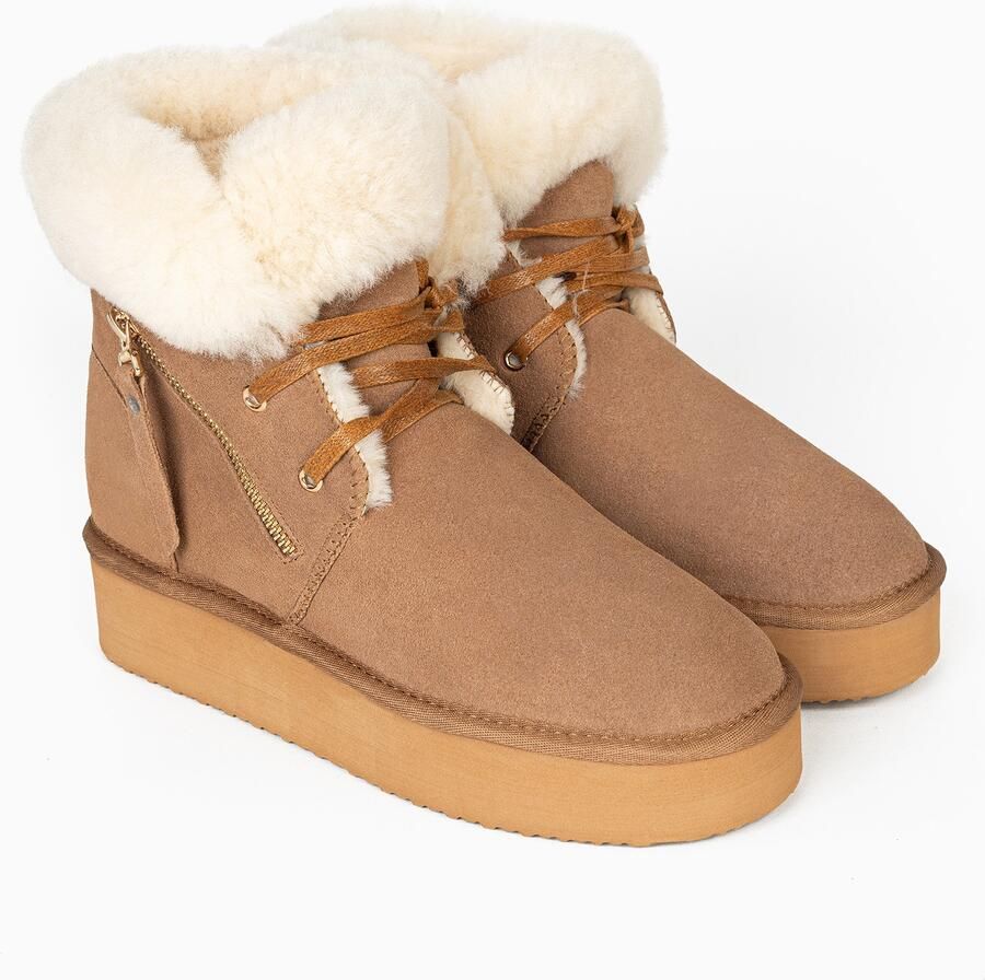 Gooce Snowboots 'Agarita' beige lichtbruin - Foto 2