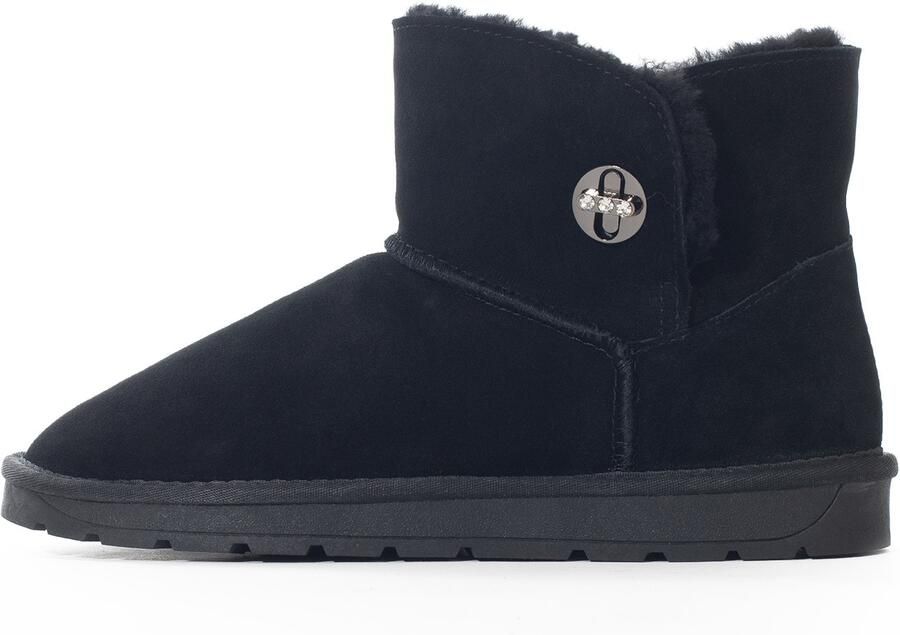Gooce Snowboots 'Becci' zwart wit