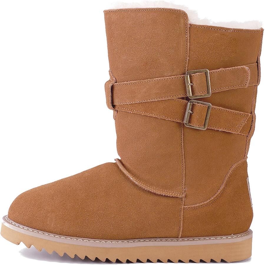 Gooce Snowboots bruin kastanjebruin
