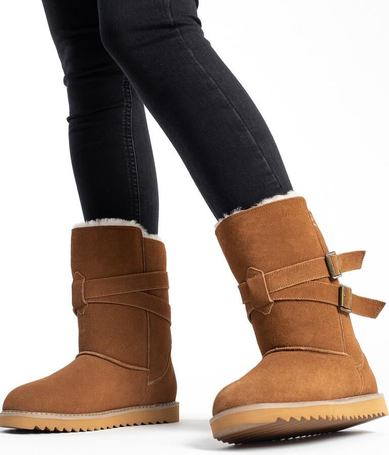 Gooce Snowboots bruin kastanjebruin - Foto 3