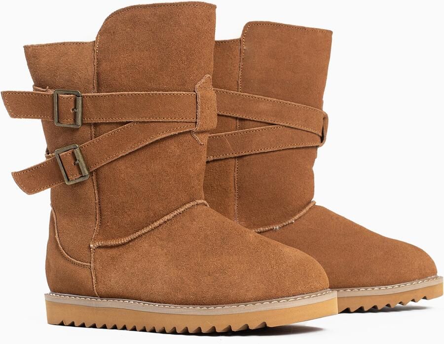 Gooce Snowboots bruin kastanjebruin - Foto 4