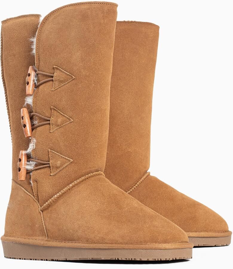 Gooce Snowboots 'Cornice' kastanjebruin wit - Foto 2