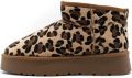 Gooce Snowboots 'Mindy' beige bruin zwart - Beige/Bruin/Zwart