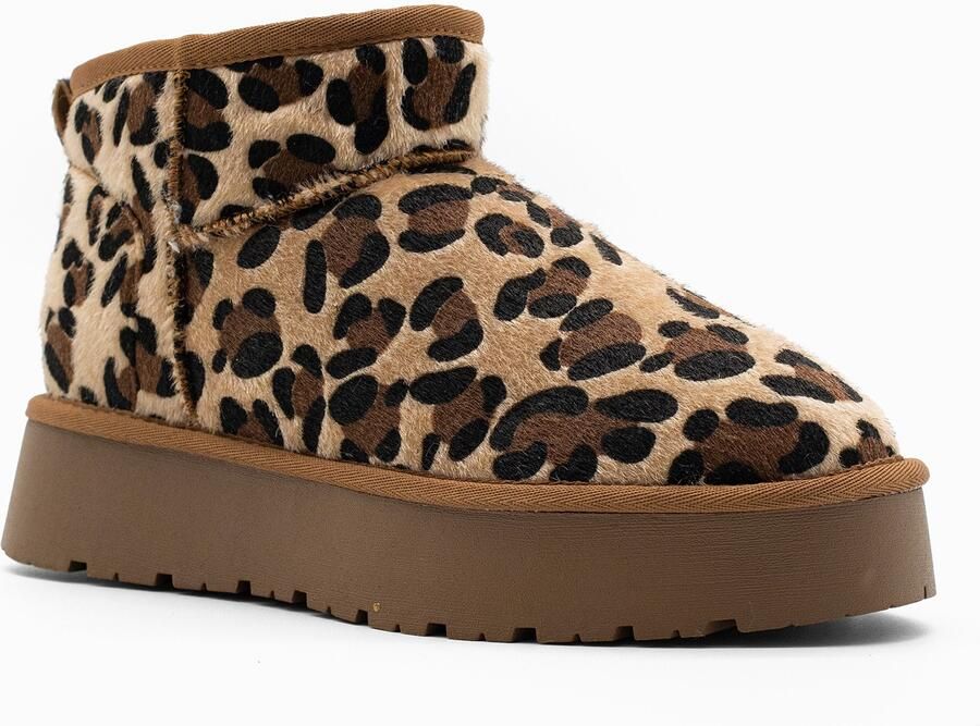Gooce Snowboots 'Mindy' beige bruin zwart - Foto 2