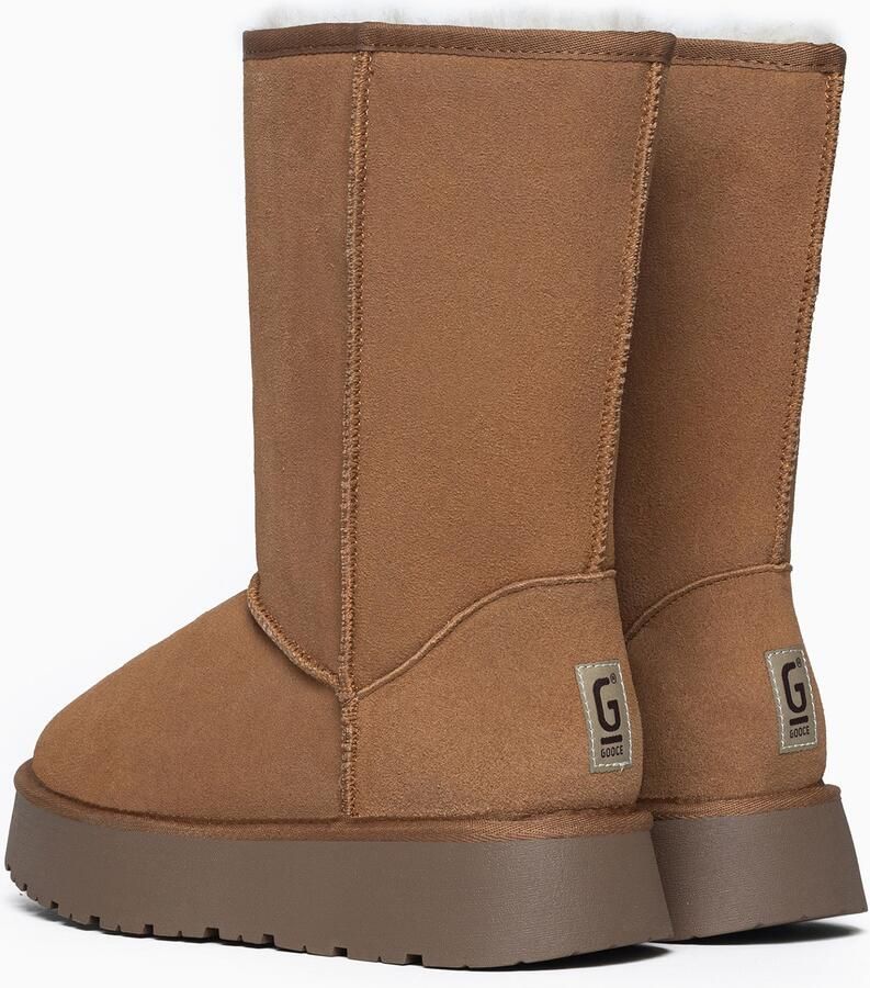 Gooce Snowboots 'Pikes' kastanjebruin - Foto 4