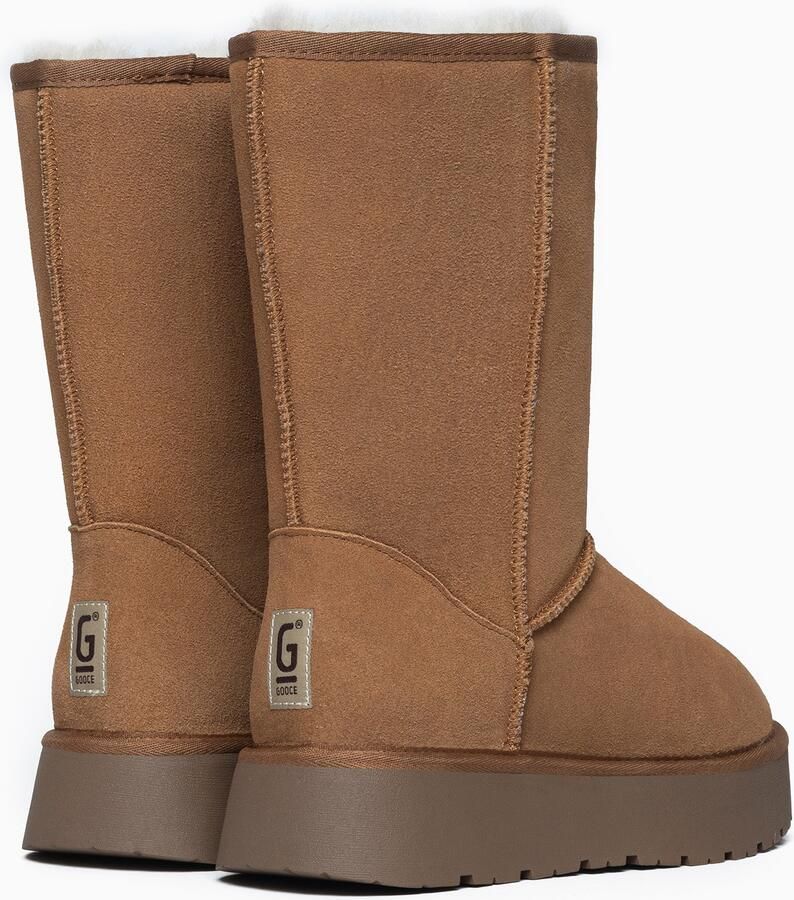 Gooce Snowboots 'Pikes' kastanjebruin - Foto 3