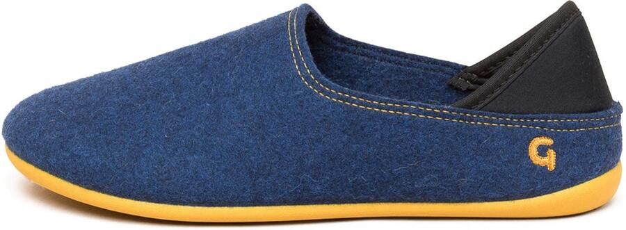 Gottstein Instappers 'Wool Slip-On' donkerblauw - Foto 2