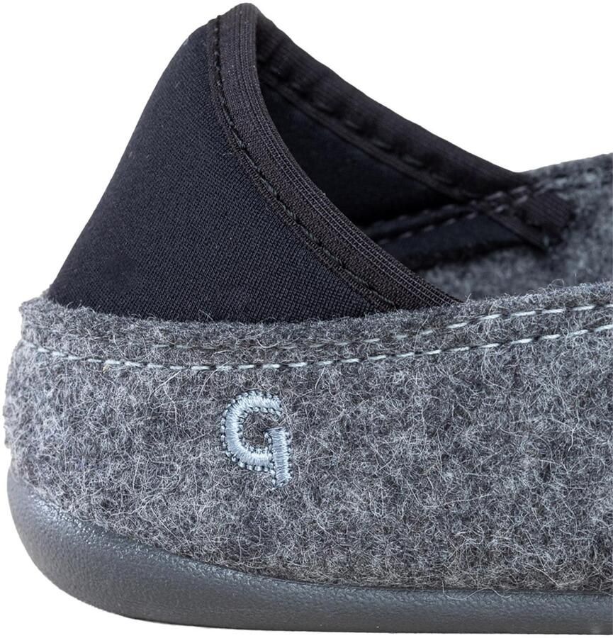 Gottstein Instappers 'Wool Slip-On' donkergrijs - Foto 3