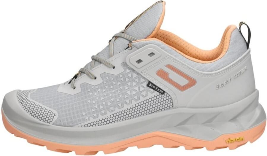 Grisport Explorer Low Wandelschoen Dames leren lage wandelschoenen Grey Peach - Foto 2