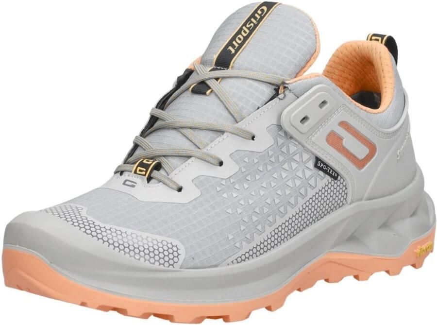 Grisport Explorer Low Wandelschoen Dames leren lage wandelschoenen Grey Peach - Foto 3