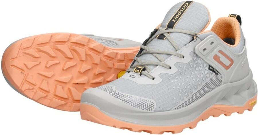 Grisport Explorer Low Wandelschoen Dames leren lage wandelschoenen Grey Peach - Foto 7
