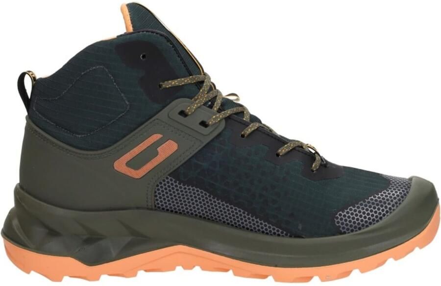 Grisport Explorer Mid Wandelschoen Dames leren lage wandelschoenen Green Peach