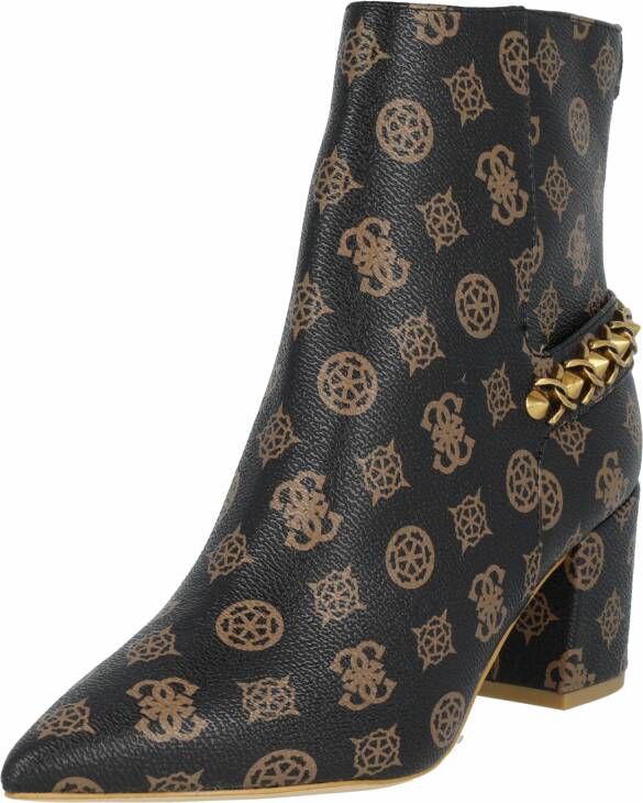 GUESS Dafina3 Enkellaarsjes Enkelboots Dames Cognac - Foto 10