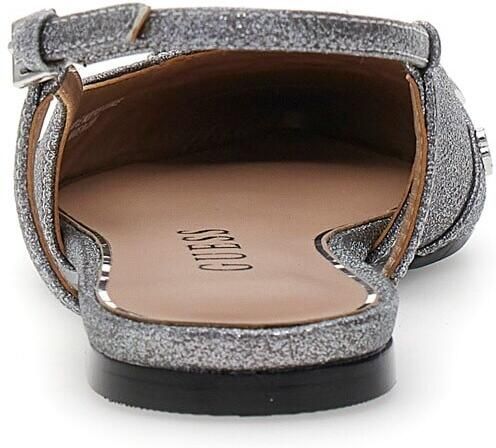 GUESS Ballerina met riempjes 'DORLEE3' zilvergrijs - Foto 4