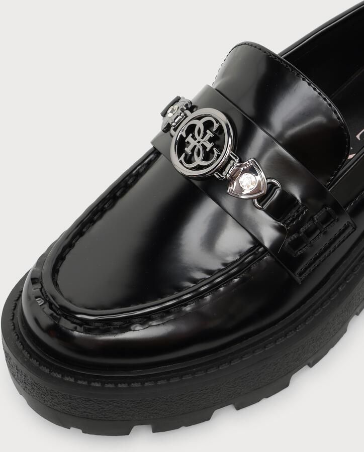 GUESS Instappers 'YAAKO' zwart - Foto 6
