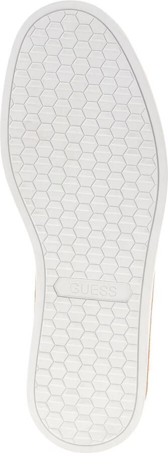 Guess Loafers van leer met bandje in vlechtlook model 'HEAWS' - Foto 4