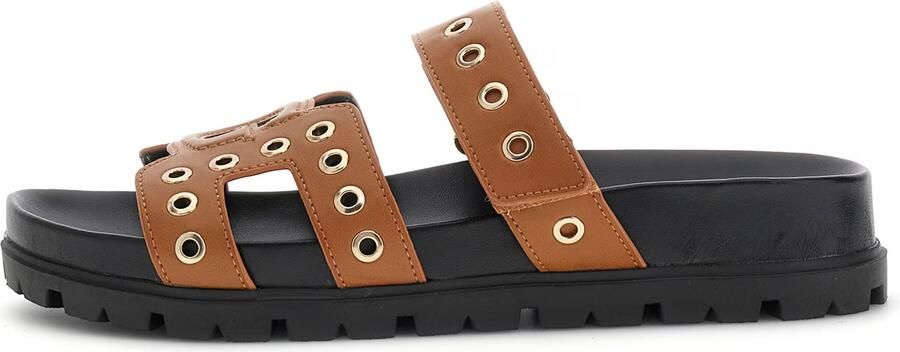GUESS damesmuiltjes Fashie bruin - Foto 4