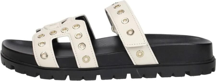 Guess Platte sandalen FLPFASELE03IVORY - Foto 8
