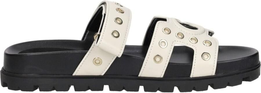 Guess Platte sandalen FLPFASELE03IVORY - Foto 13