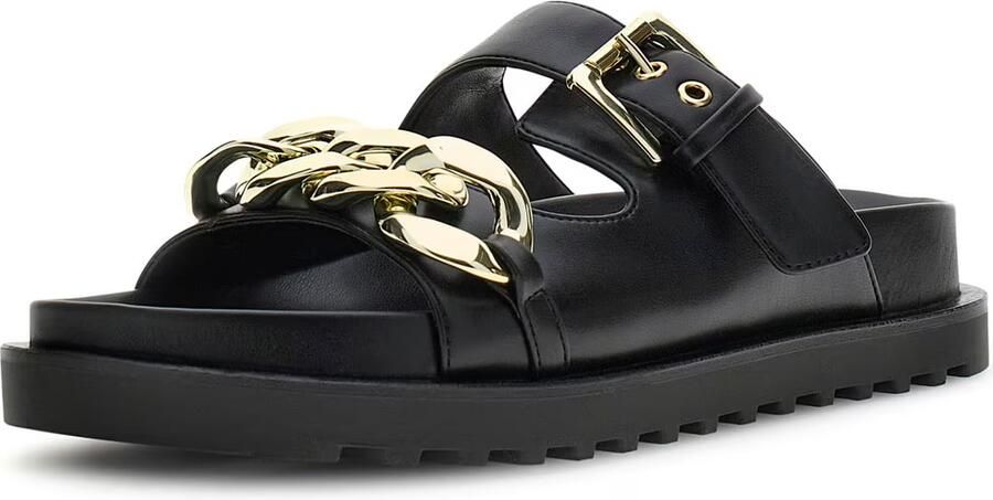 GUESS Muiltjes 'Fatema' goud zwart