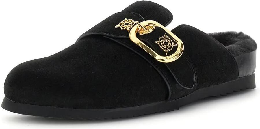 GUESS Muiltjes 'GALAVANTA2' goud zwart - Foto 2