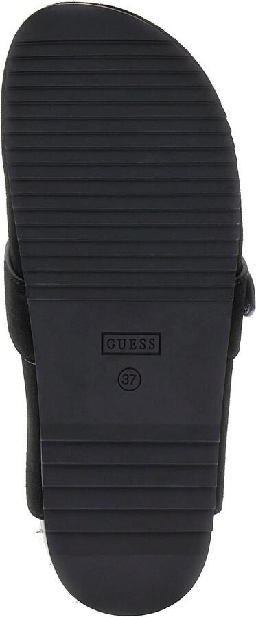 GUESS Muiltjes 'GALAVANTA2' goud zwart - Foto 4