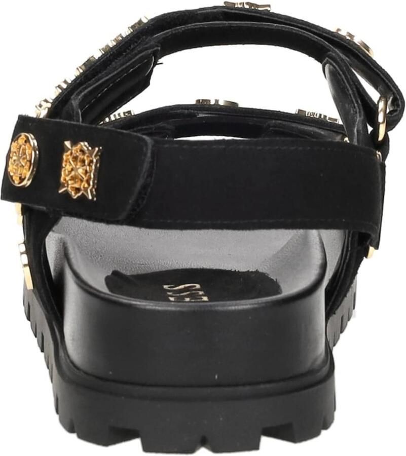 GUESS Sandalen met riem 'FLORIZI' goud zwart - Foto 4