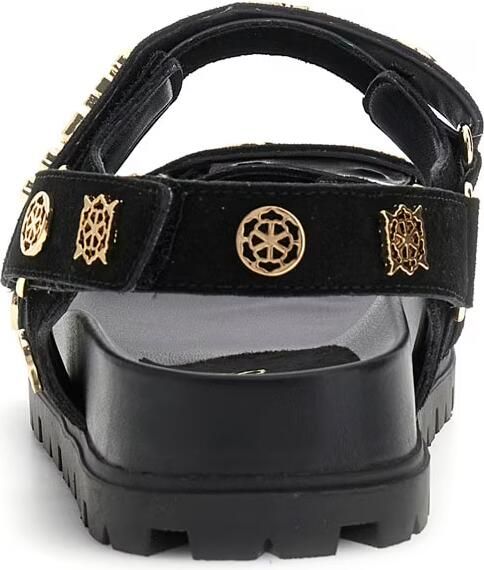 GUESS Sandalen met riem 'FLORIZI' goud zwart - Foto 15