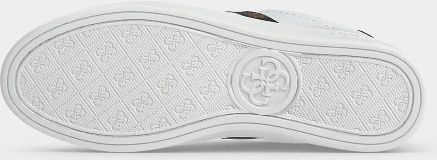GUESS Sneakers laag 'BARLIE' bruin zwart wit - Foto 5