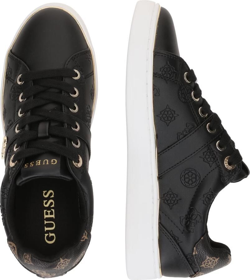 GUESS Sneakers laag 'BRITZ' bruin zwart - Foto 5