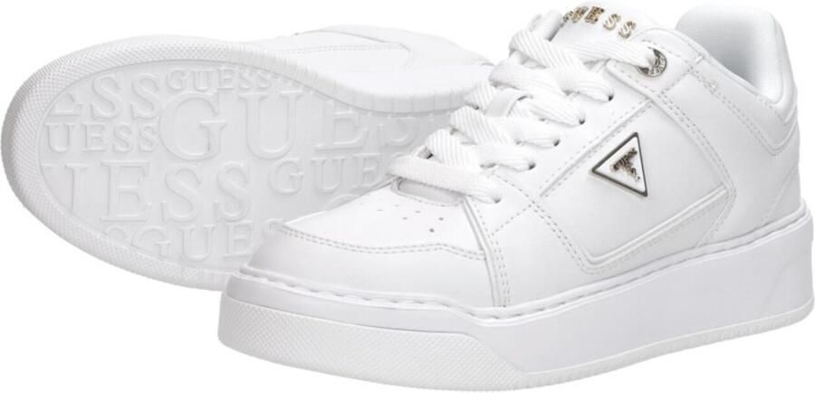 Guess Geperforeerde Basket Sneakers met Gewatteerde Kraag - Foto 6