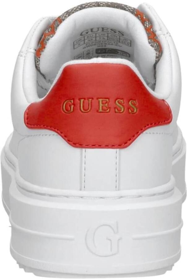 Guess Glamour Sneakers White Dames - Foto 4