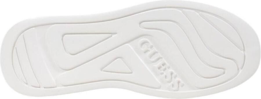 Guess Beige Sneakers 4G Logo Suede Inserts Beige Heren - Foto 3