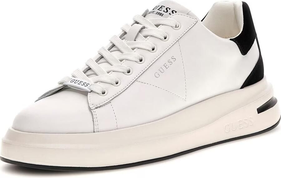 GUESS Sneakers laag 'ELBA' grijs zwart wit - Foto 4