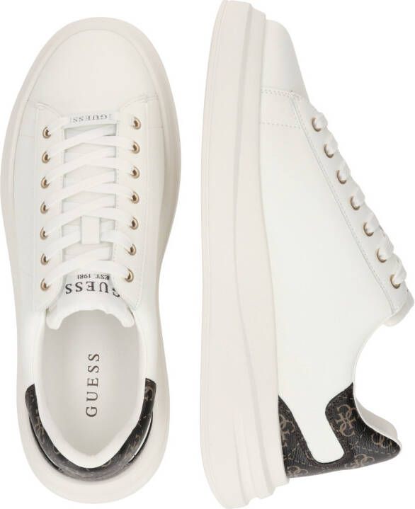 Guess Witte sportiee sneakers oor heren White Heren - Foto 10