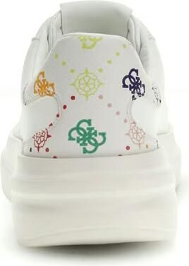 Guess Sneaker van een mix van leer en textiel model 'ELBINA11' - Foto 7
