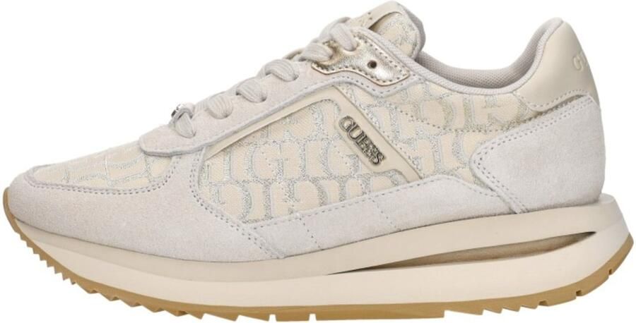 GUESS Sneakers laag 'Energy' crème nude chamois - Foto 4