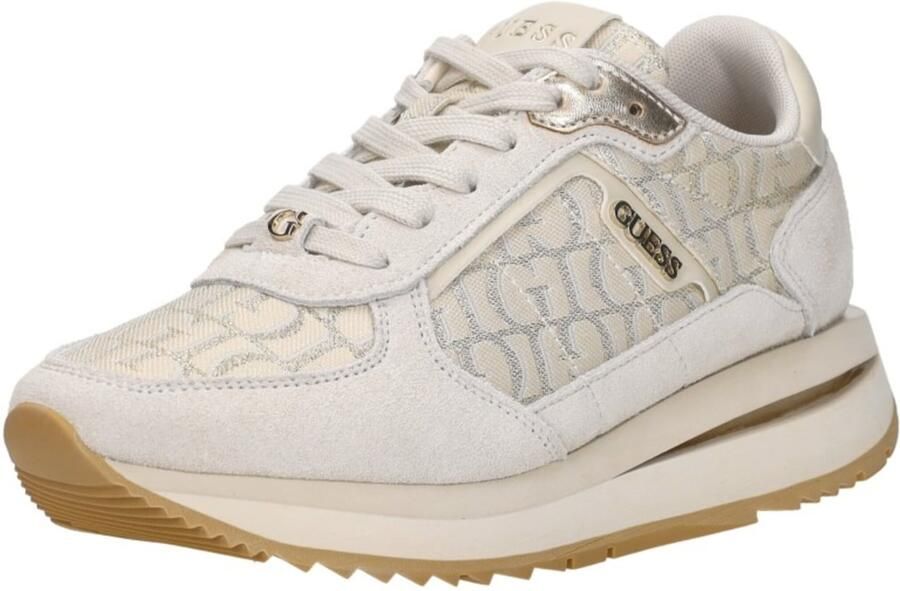 GUESS Sneakers laag 'Energy' crème nude chamois - Foto 8